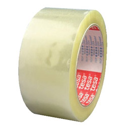 Tesa Tapes Carton Sealing Tapes, 110 yd, 1.6 mil Thickness, Clear