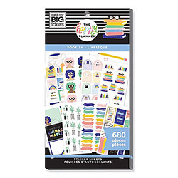 The Happy Planner® me and my BIG ideas Stickers, Booklist Theme, 680 Stickers