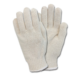 The Safety Zone Men's White String Gloves