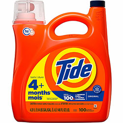 Tide Liquid Laundry Detergent, Liquid, 146 fl oz (4.6 quart), 1 Bottle