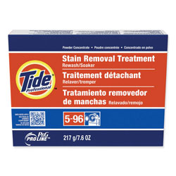 Tide Professional Stain Removal Powder Concentrate, 7.6 oz. Packets, 14/Case