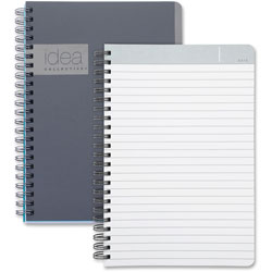 TOPS Professional Notebook, College-Ruled, 8 in x 4-7/8 in, Gray
