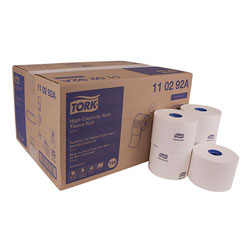 Tork Advanced High Capacity Bath Tissue Roll, 2-Ply, 3.94 inW x 3.75 in SheetL, White