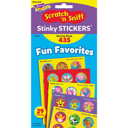 Trend Enterprises Stinky Stickers Variety Pack, Fun and Fancy, 432/Pack