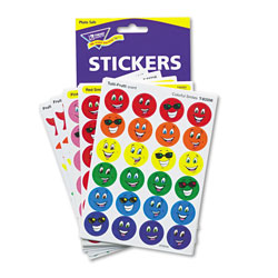 Trend Enterprises Stinky Stickers Variety Pack, Smiles and Stars, 648/Pack