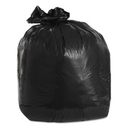 Trinity Low-Density Can Liners, 20 gal, 1.5 mil, 30 in x 36 in, Black, 100/Carton