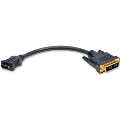 Tripp Lite HDMI To DVI Adapter Cable, Black