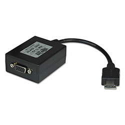Tripp Lite HDMI to VGA with Audio Converter Cable, 1920 x 1200 (1080p), 6 in