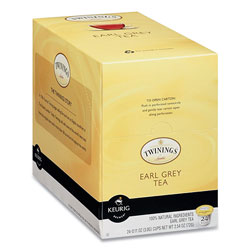 Twinings Tea K-Cups, Earl Grey, 0.11 oz K-Cups, 24/Box