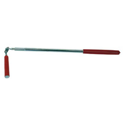 Ullman Extra-Long Telescoping Magnetic Pick-Up Tool, 3 lb Load Capacity, 1/2 in dia, 16-3/4 in L to 26-3/4 in L