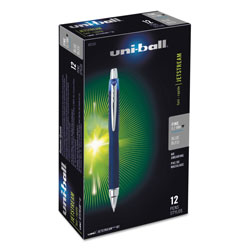 Uni-Ball Jetstream Retractable Ballpoint Pen, Fine 0.7mm, Blue Ink, Blue Barrel