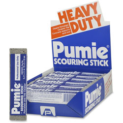 United-States-Pumice-Company Scouring Pumice Stick, 6 in x 3/4 in x 1-1/4 in, 6PK/CT, Gray