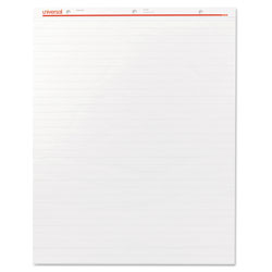 Universal Easel Pads/Flip Charts, Presentation Format (1 in Rule), 27 x 34, White, 50 Sheets, 2/Carton