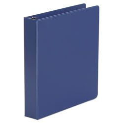 Universal Economy Non-View Round Ring Binder, 3 Rings, 1.5 in Capacity, 11 x 8.5, Royal Blue