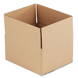 Universal Fixed-Depth Corrugated Shipping Boxes, Regular Slotted Container (RSC), 10 in x 12 in x 6 in, Brown Kraft, 25/Bundle