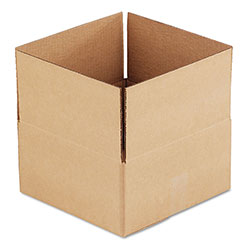 Universal Fixed-Depth Corrugated Shipping Boxes, Regular Slotted Container (RSC), 12 in x 12 in x 6 in, Brown Kraft, 25/Bundle