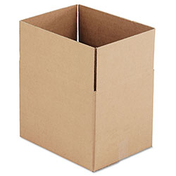 Universal Fixed-Depth Corrugated Shipping Boxes, Regular Slotted Container (RSC), 12 in x 16 in x 12 in, Brown Kraft, 25/Bundle