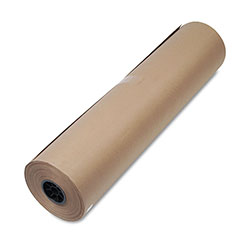 Universal High-Volume Heavyweight Wrapping Paper Roll, 50 lb Wrapping Weight Stock, 36 in x 720 ft, Brown