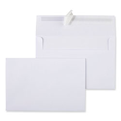 Universal Peel Seal Strip Business Envelope, #A9, Square Flap, Self-Adhesive Closure, 5.74 x 8.75, White, 100/Box