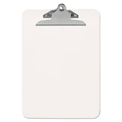 Universal Plastic Clipboard with High Capacity Clip, 1.25 in Clip Capacity, Holds 8.5 x 11 Sheets, Clear