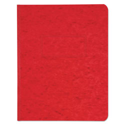 Universal Pressboard Report Cover, Two-Piece Prong Fastener, 3 in Capacity, 8.5 x 11, Executive Red/Executive Red