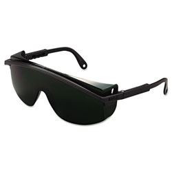 Uvex Safety Astrospec 3000 Eyewear, IR 5.0 Lens, Polycarbonate, Ultra-dura, Black Frame