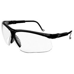 Uvex Safety Genesis® Eyewear, Clear, Polycarbonate, Ultra-dura®, Black