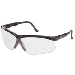 Uvex Safety Genesis Eyewear, 50% Gray Lens, Polycarbonate, Uvextreme, Black Frame