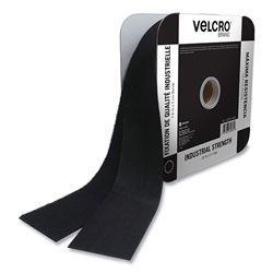 Velcro Industrial Strength Heavy-Duty Fasteners, 2 in x 25 ft, Black