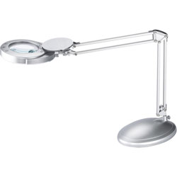 Victory Light LED Magnifying Lamp - 48 in, - 8.8 in Width - 4.60 W LED Bulb