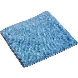 Vileda MicroTuff Microfiber Cloths, Cloth, 14 in Width x 14 in Length, 20/Pack, Blue