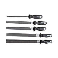 Vuzix 5-Pc General Purpose File Sets with Ergonomic Handles, 6 in, 8 in, 10 in