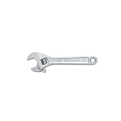 Vuzix Adjustable Chrome Wrench, 4 in L, 1/2 in Jaw Opening, Satin Chrome