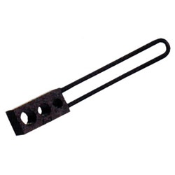 Western Enterprises Hand-Held Ferrule Crimp Tool with Hammer Strike, for 5/16 in, 1/4 in, 3/8 in Hoses, Black