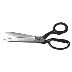 Wiss Inlaid Heavy Duty Industrial Shears, 10 1/4 in, Red Cushion Grip