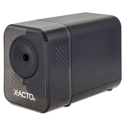 X-Acto XLR Office Electric Pencil Sharpener, AC-Powered, 3 in x 5.5 in x 4 in, Charcoal Black