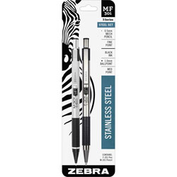 Zebra Pen Ballpoint Pen/Mechanical Pencil, 0.7mm Pen/.5mm Pencil, BK Ink