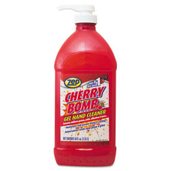 Zep Commercial® Gel Hand Cleaner, Cherry, 48 oz Pump Bottle