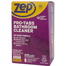 Zep Commercial® Pro-Tabs Bathroom Cleaner Tablets, 4 / Box