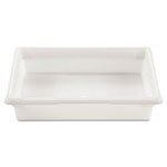 Rubbermaid Food/Tote Boxes, 8.5 gal, 26 x 18 x 6, White, Plastic view 1