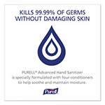 Purell Advanced Hand Sanitizer Refreshing Gel, Clean Scent, 2 oz, Squeeze Bottle, 24/Carton view 3