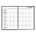 At-A-Glance DayMinder Hard-Cover Monthly Planner, Ruled Blocks, 11.75 x 8, Black Cover, 14-Month (Dec to Jan): 2023 to 2025 view 2