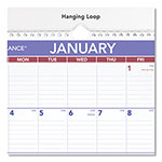 At-A-Glance Monthly Wall Calendar with Ruled Daily Blocks, 12 x 17, White Sheets, 12-Month (Jan to Dec): 2024 view 3