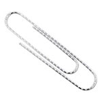 Acco Paper Clips, Jumbo, Silver, 1,000/Pack view 2