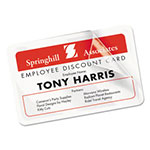 Avery Laminated Laser/Inkjet ID Cards, 2 1/4 x 3 1/2, White, 30/Box view 1