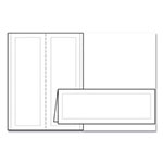 Avery Large Embossed Tent Card, White, 3 1/2 x 11, 1 Card/Sheet, 50/Box view 4
