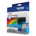 Brother LC406CS INKvestment Ink, 1,500 Page-Yield, Cyan view 3