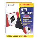C-Line Traditional Polypropylene Sheet Protectors, Standard Weight, 11 x 8 1/2, 100/BX view 2