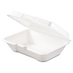 Dart Carryout Food Container, Foam, 1-Comp, 9 3/10 x 6 2/5 x 2 9/10, 200/Carton view 2