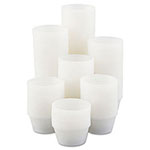 Solo Polystyrene Portion Cups, 3.25oz, Translucent, 250/Bag, 10 Bags/Carton view 1